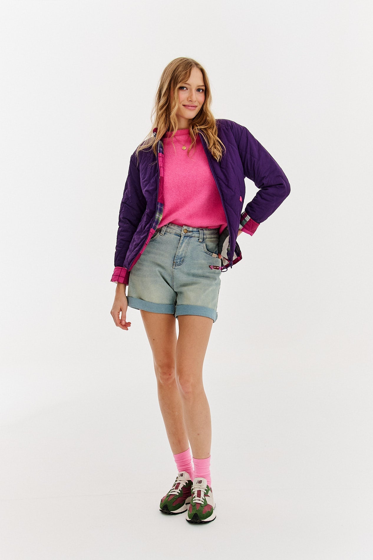Poppy Cozy Walk double-sided jacket