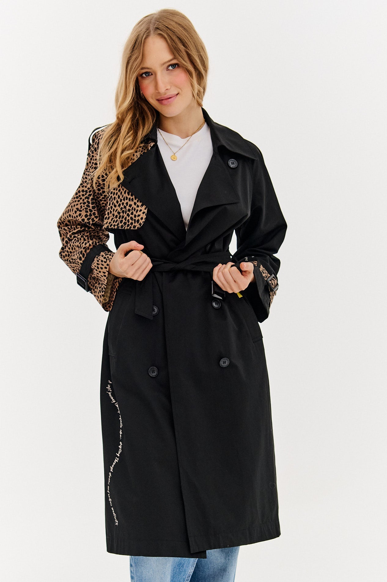 Midnight Roar classic trench coat – NAOKO-STORE.com