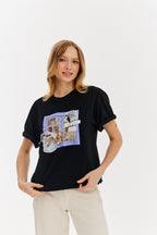 Vieux t-shirt Hello