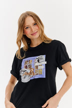 Vieux t-shirt Hello