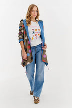Moon Dots reversible parka