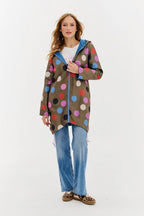 Moon Dots reversible parka