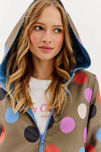 Moon Dots reversible parka