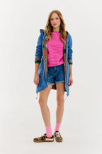 Moon Dots reversible parka