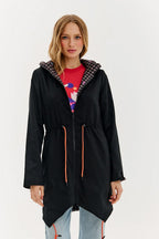 Pixel Love reversible parka