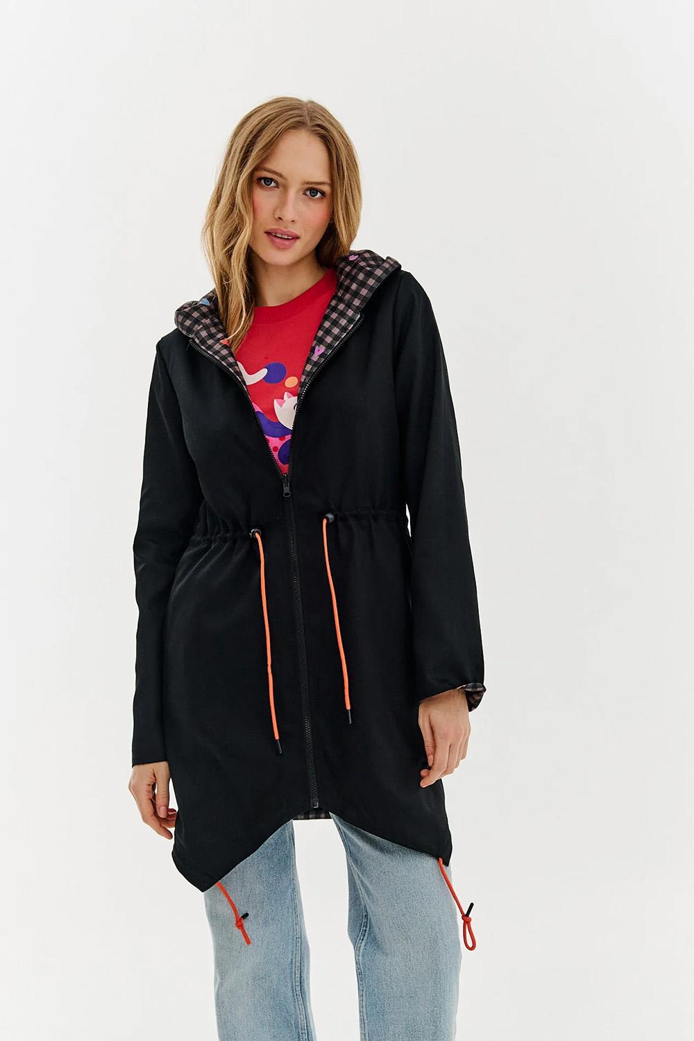 Pixel Love reversible parka