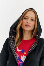 Pixel Love reversible parka