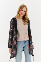 Pixel Love reversible parka