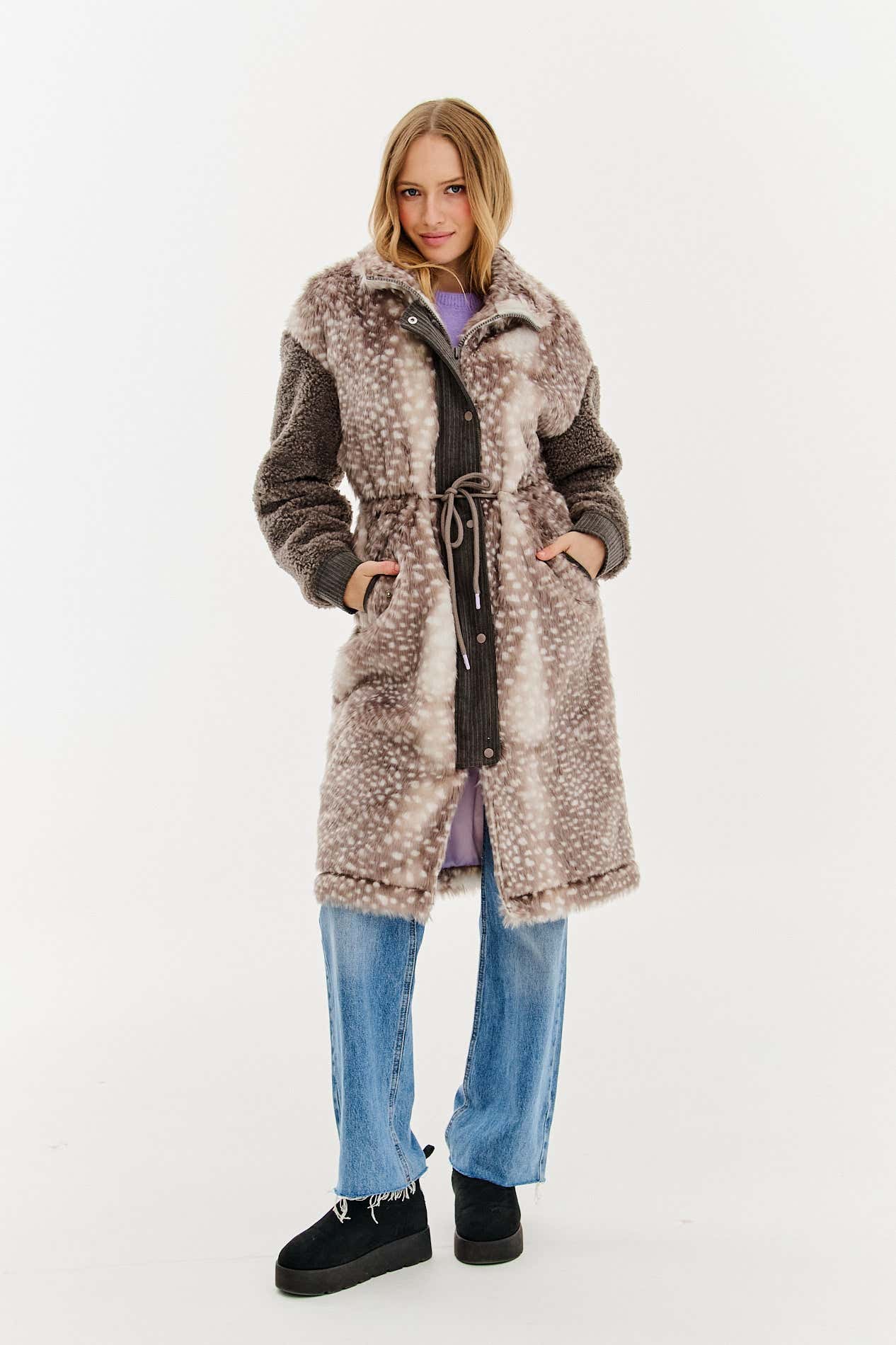 Teddy Spotted Soul Coat – NAOKO-STORE.com