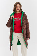 Geacă de iarnă reversibilă Iceberg Deep Roots