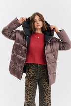Geacă de iarnă reversibilă Alaska Velvet Earth