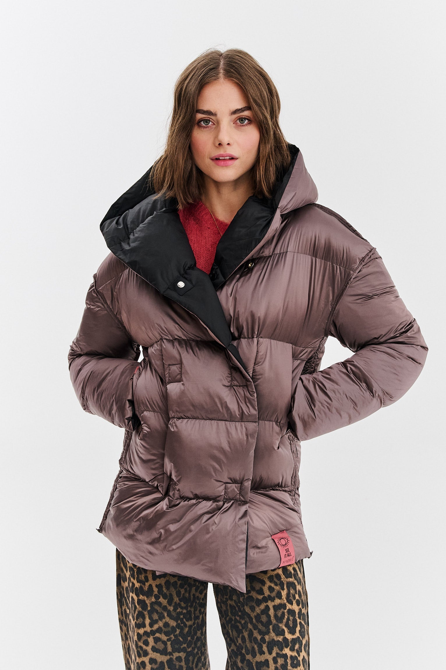 Geacă de iarnă reversibilă Alaska Velvet Earth