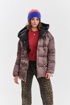 Geacă de iarnă reversibilă Alaska Velvet Earth
