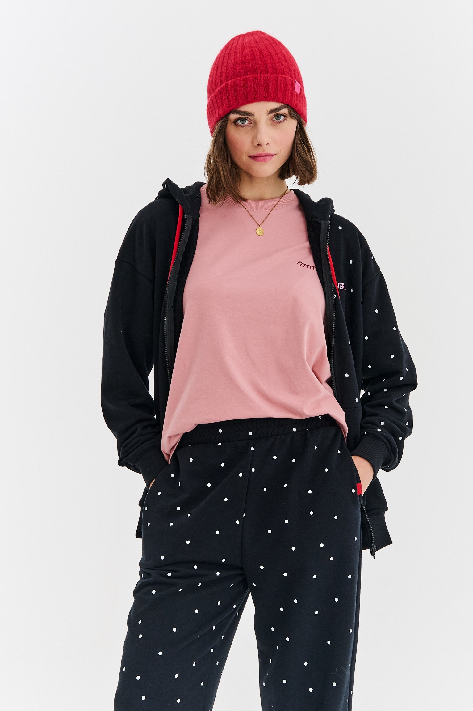 Mikina na zip Not Too Bad