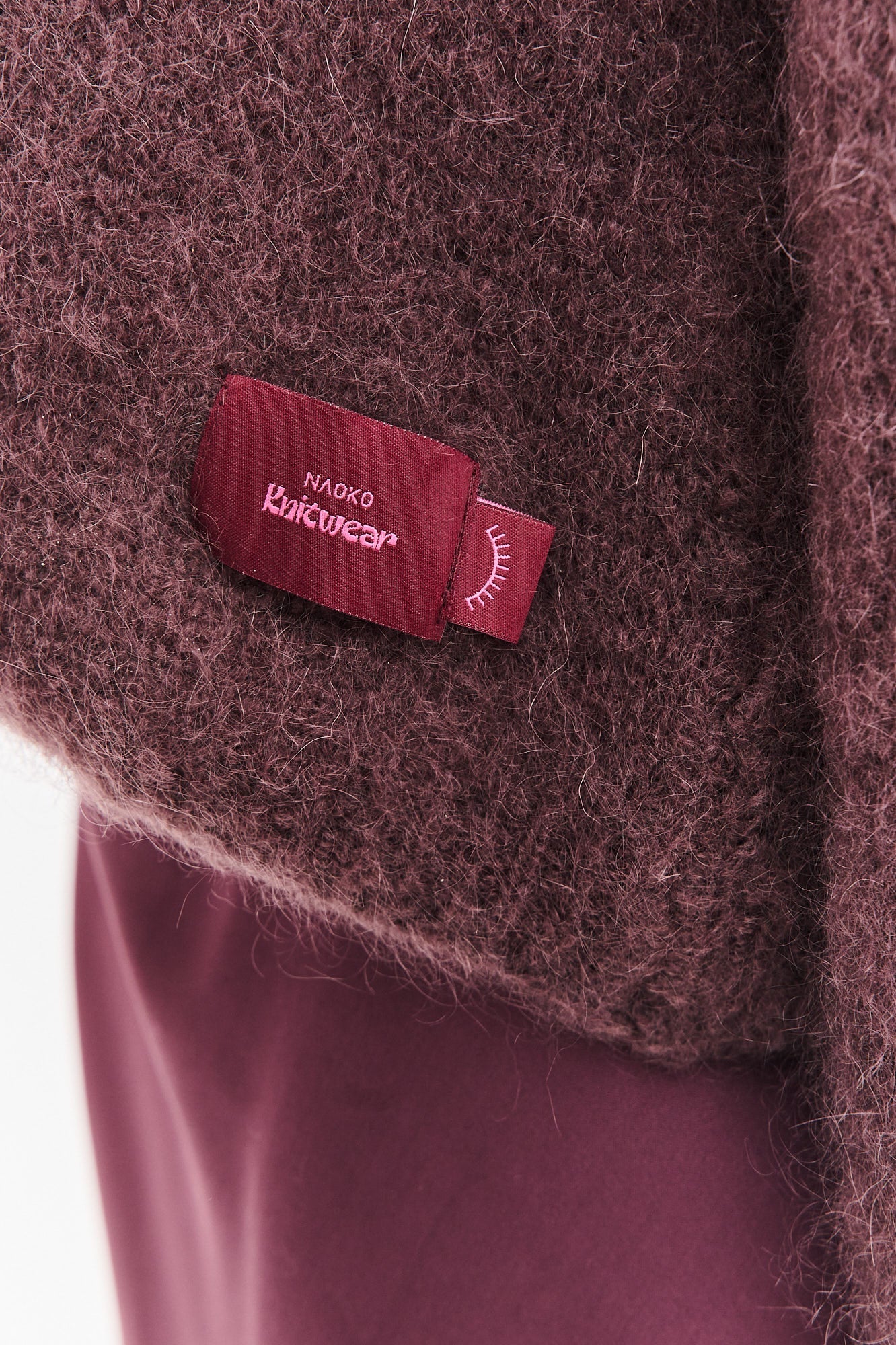 Brown Mirage mohair sweater