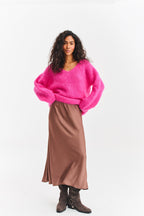 Pink Thunder Mohair-Pullover