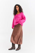 Pink Thunder Mohair-Pullover