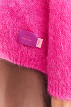 Pink Thunder Mohair-Pullover