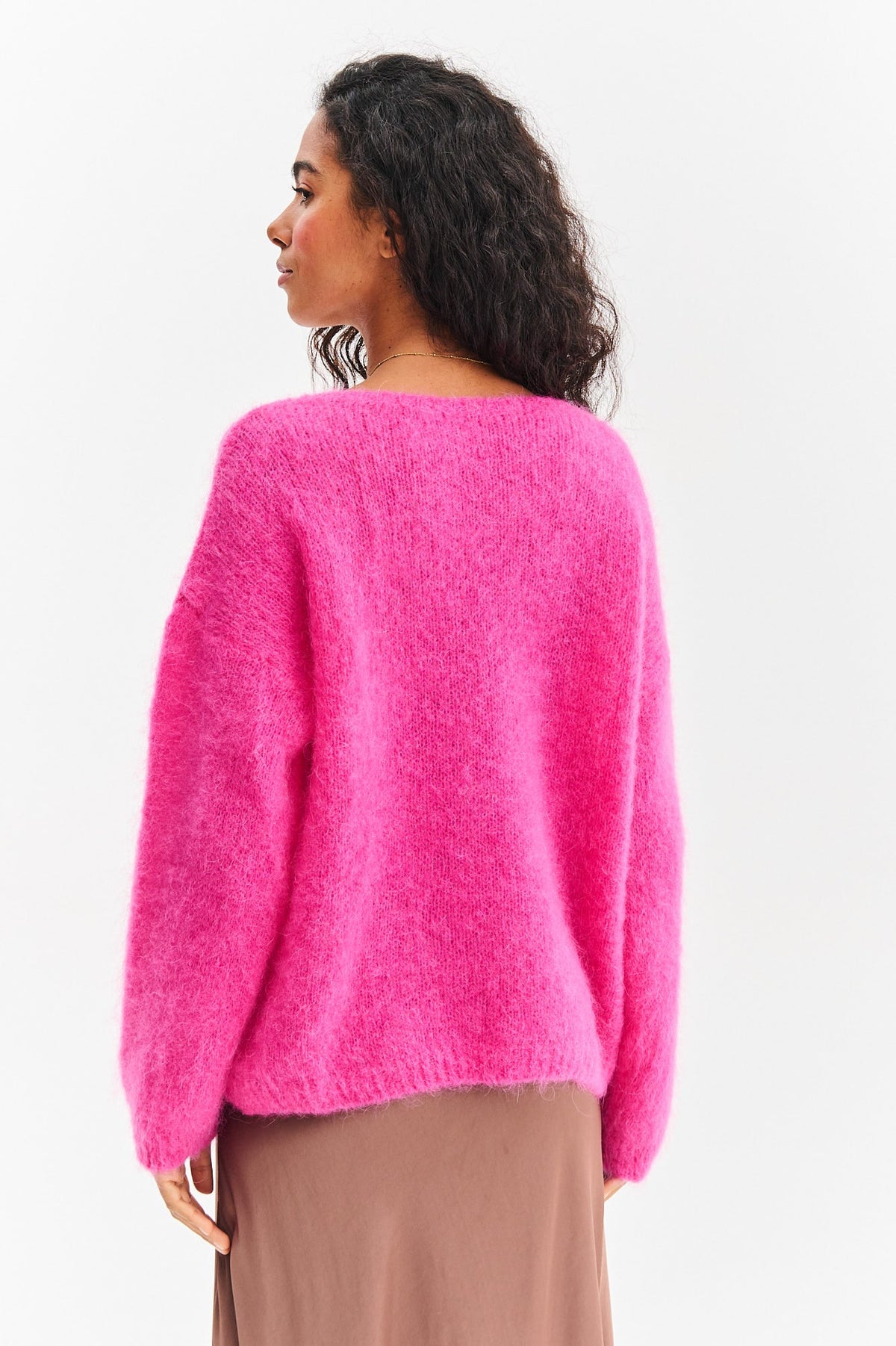 Pink Thunder Mohair-Pullover