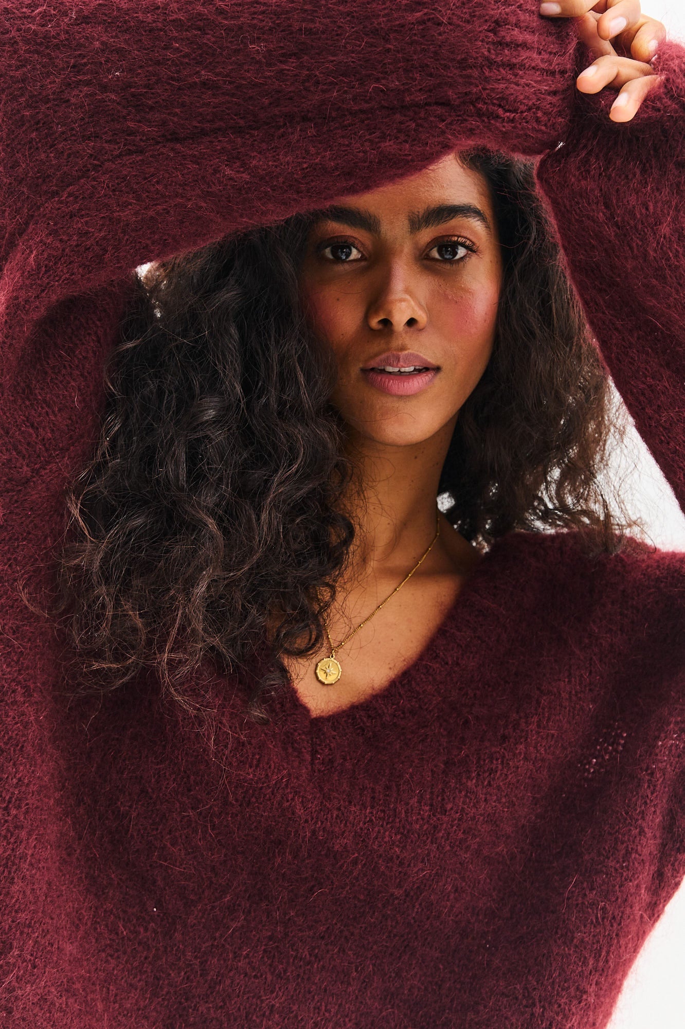 Marjaisa villapaita