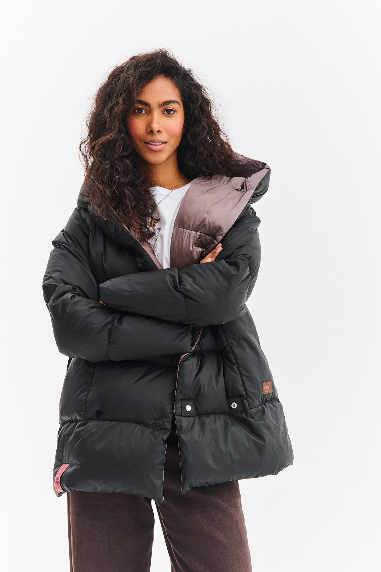 Geacă de iarnă reversibilă Alaska Velvet Earth