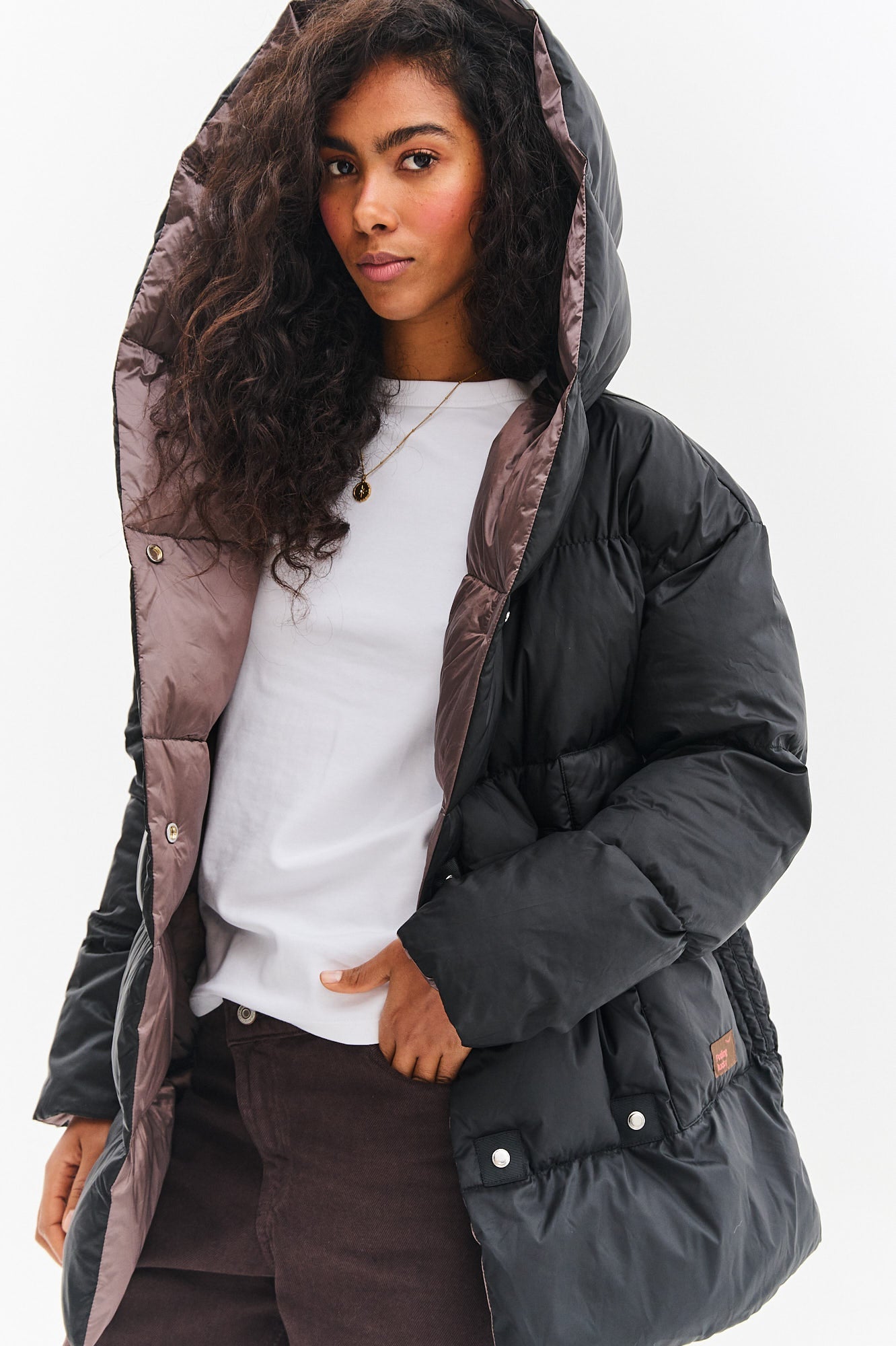 Geacă de iarnă reversibilă Alaska Velvet Earth
