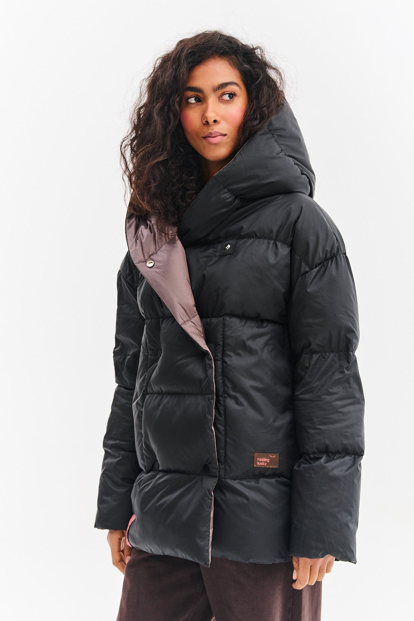 Geacă de iarnă reversibilă Alaska Velvet Earth