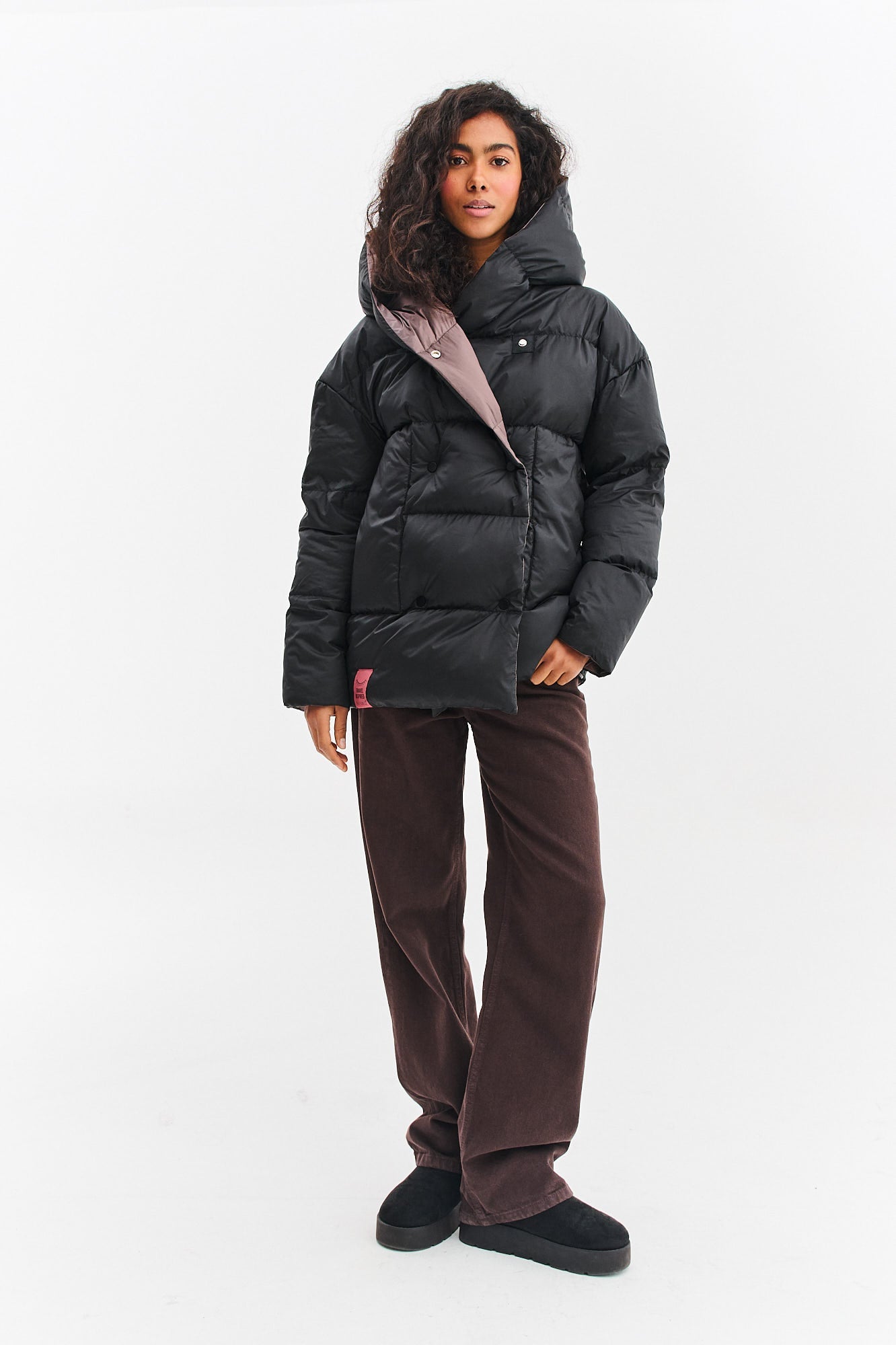 Geacă de iarnă reversibilă Alaska Velvet Earth