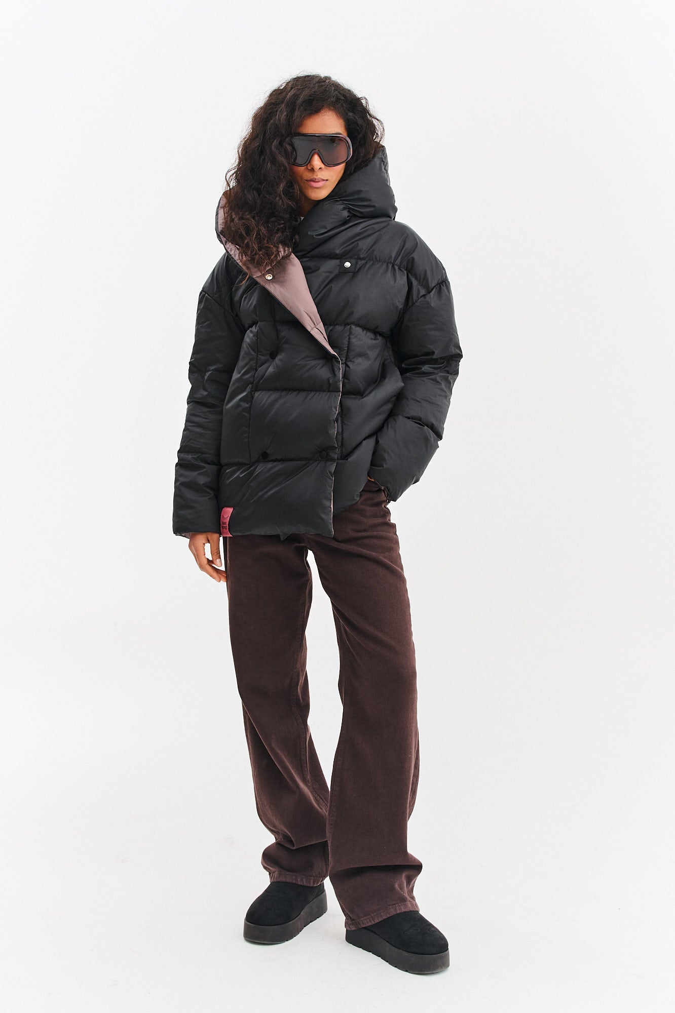 Geacă de iarnă reversibilă Alaska Velvet Earth