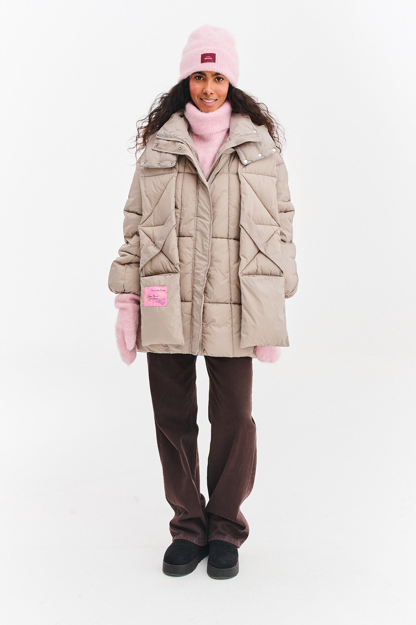 Gants Huggy Blush