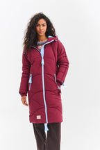 Chaqueta larga de invierno Montreal Skyline Rouge