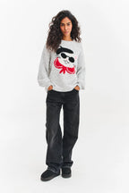 Französischer Purrfect Pullover
