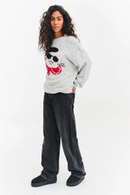 Französischer Purrfect Pullover