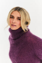 Nocturne turtleneck mohair sweater