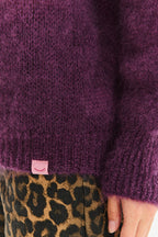 Nocturne turtleneck mohair sweater