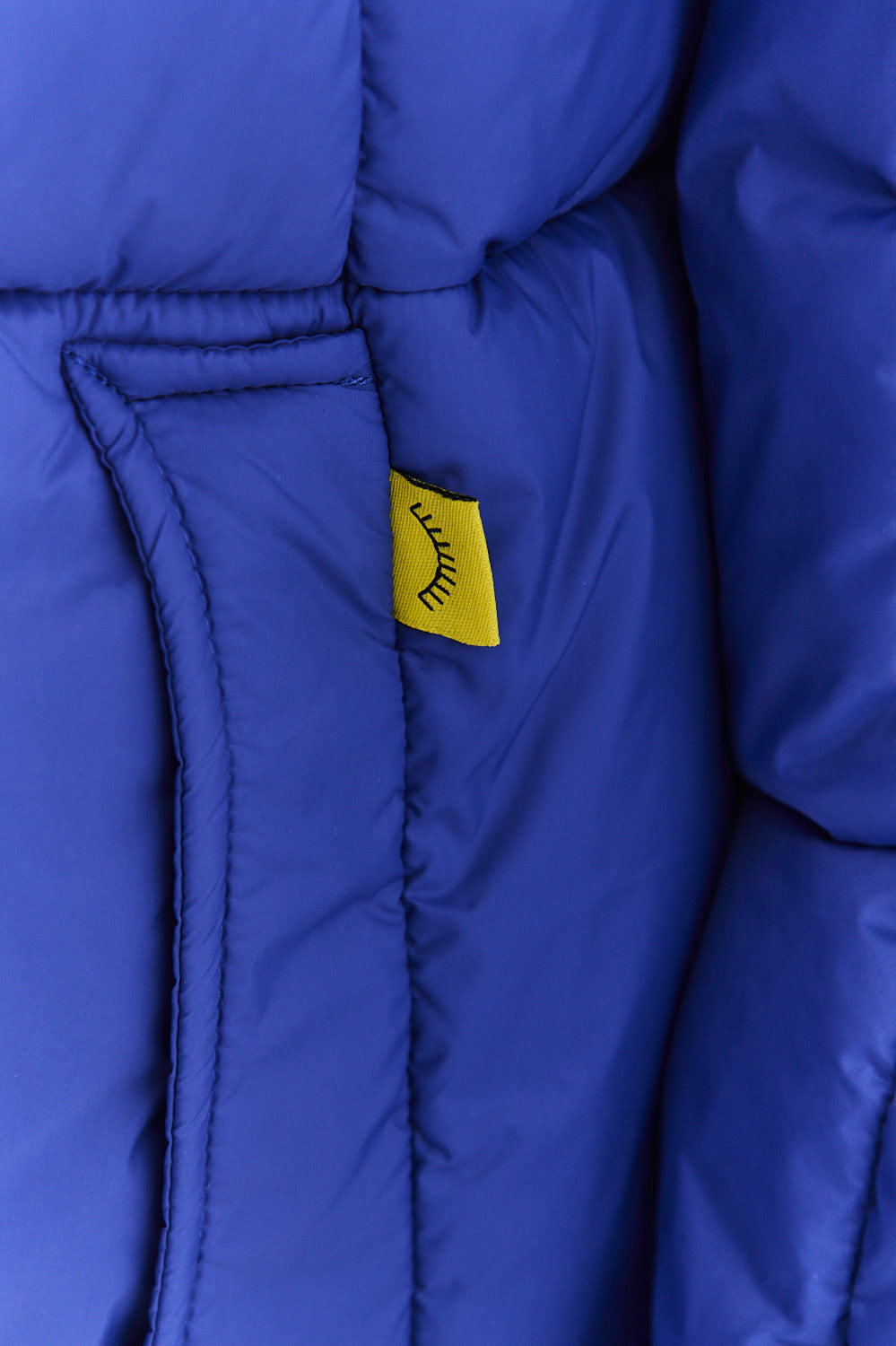 Veste d'hiver rebondissante saphir orageux