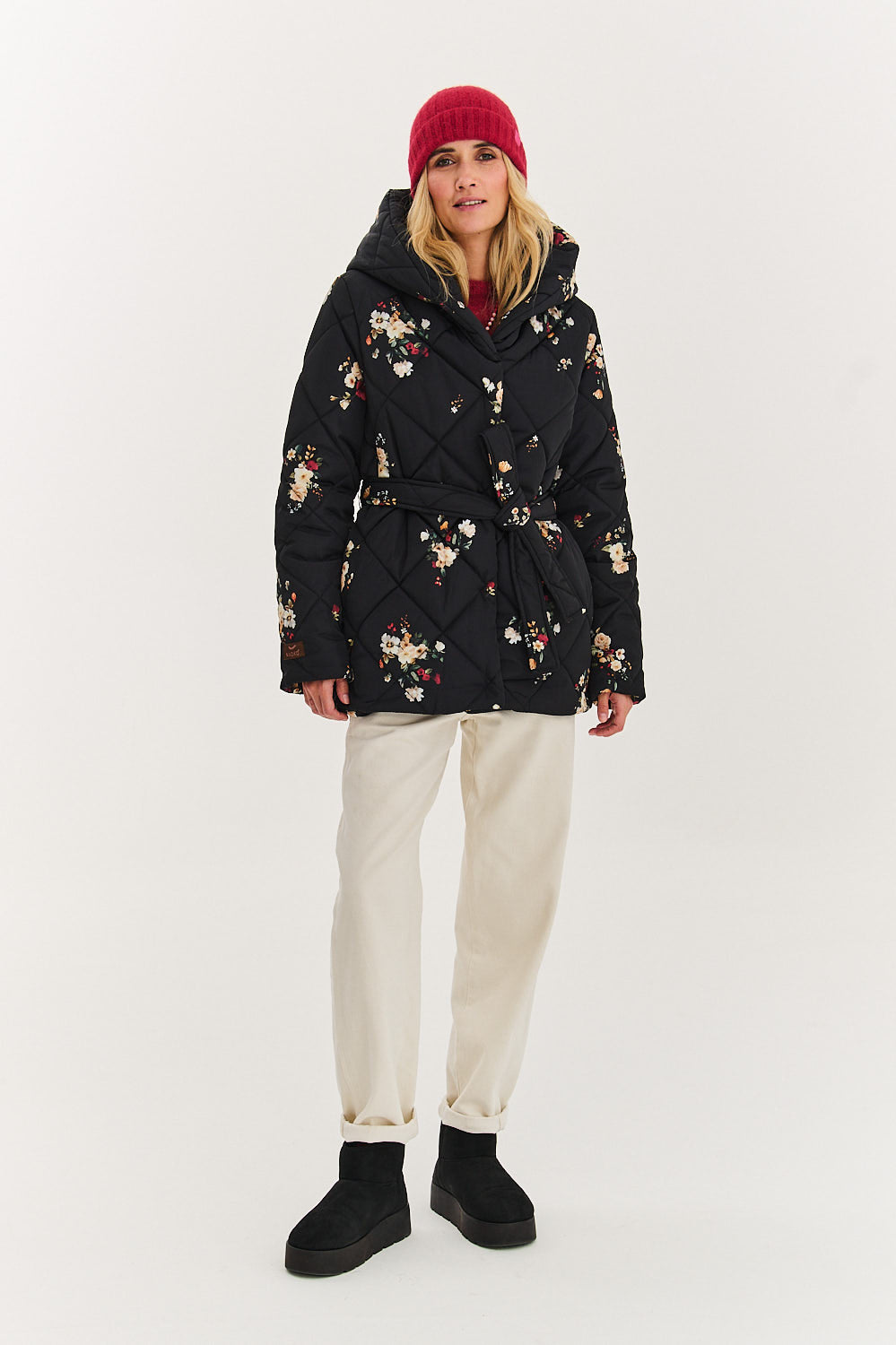Anabelle Midnight Flora Quilted Jacket – NAOKO-STORE.com