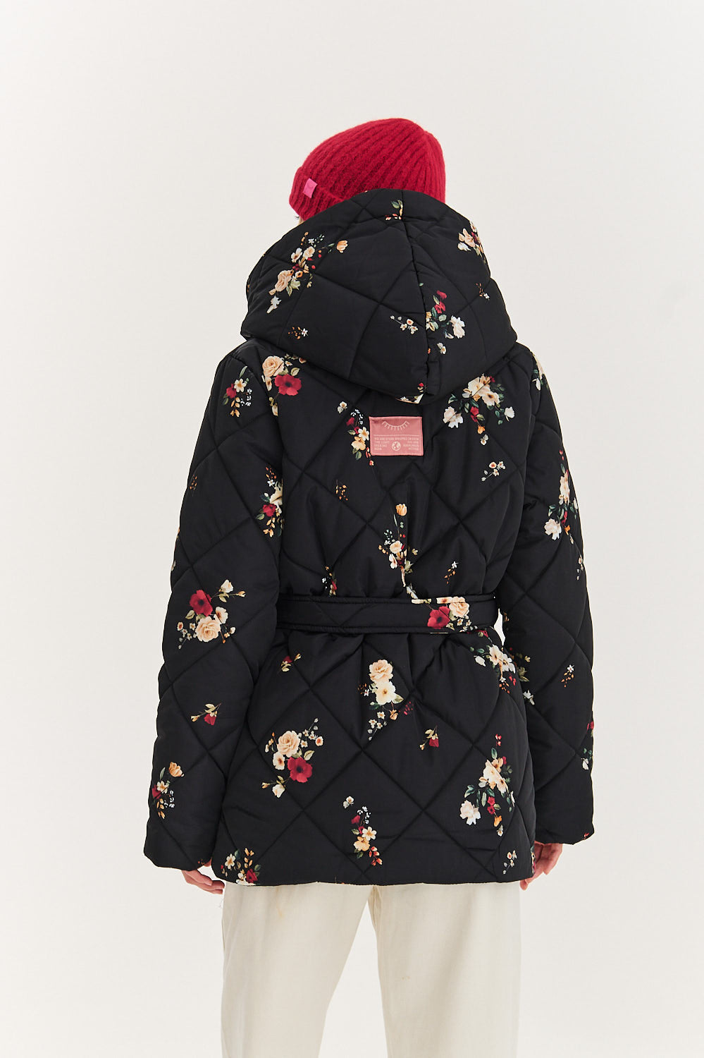 Anabelle Midnight Flora Quilted Jacket