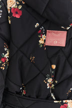 Anabelle Midnight Flora Quilted Jacket