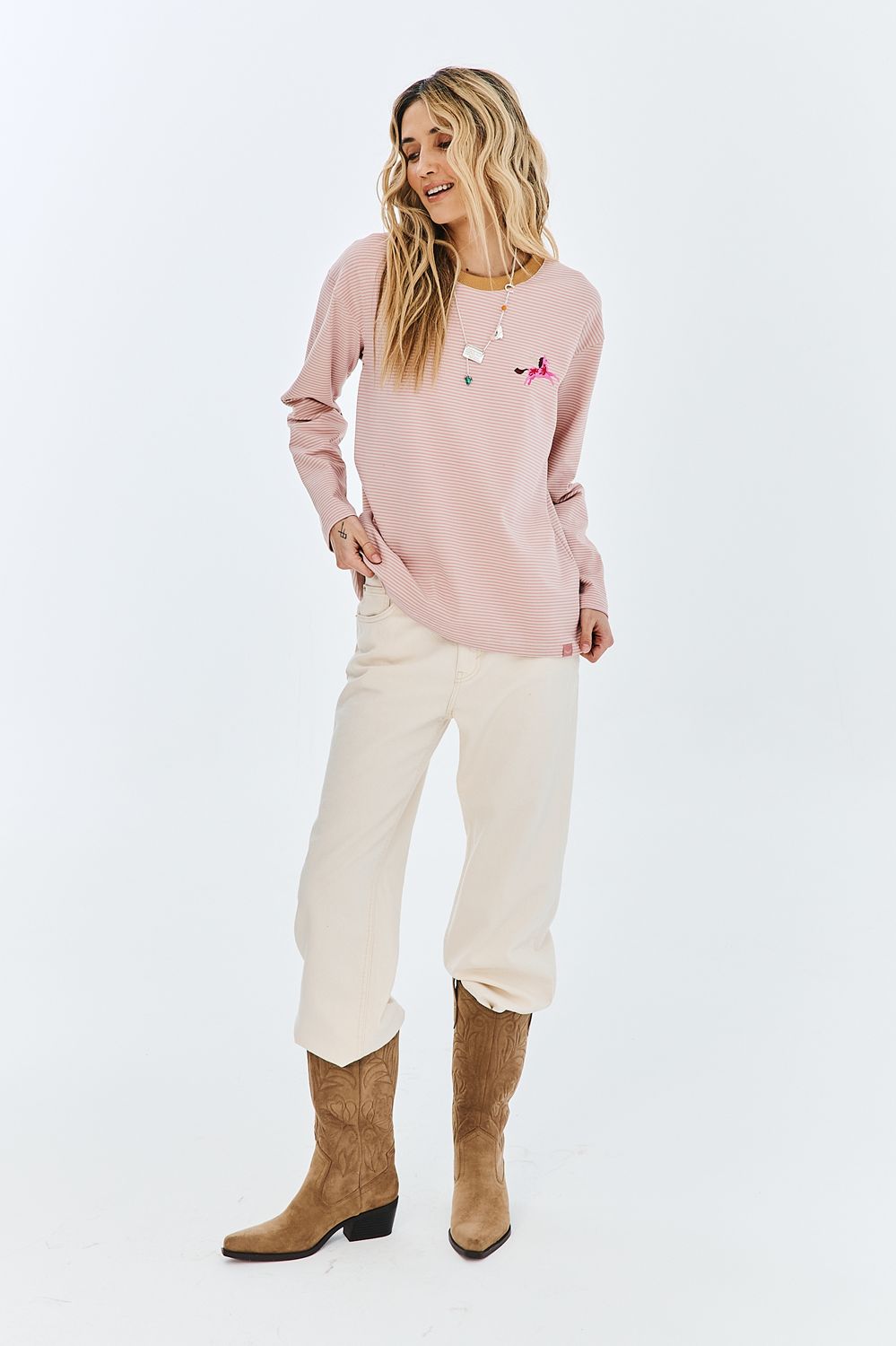 Camiseta de manga larga Rose Rider