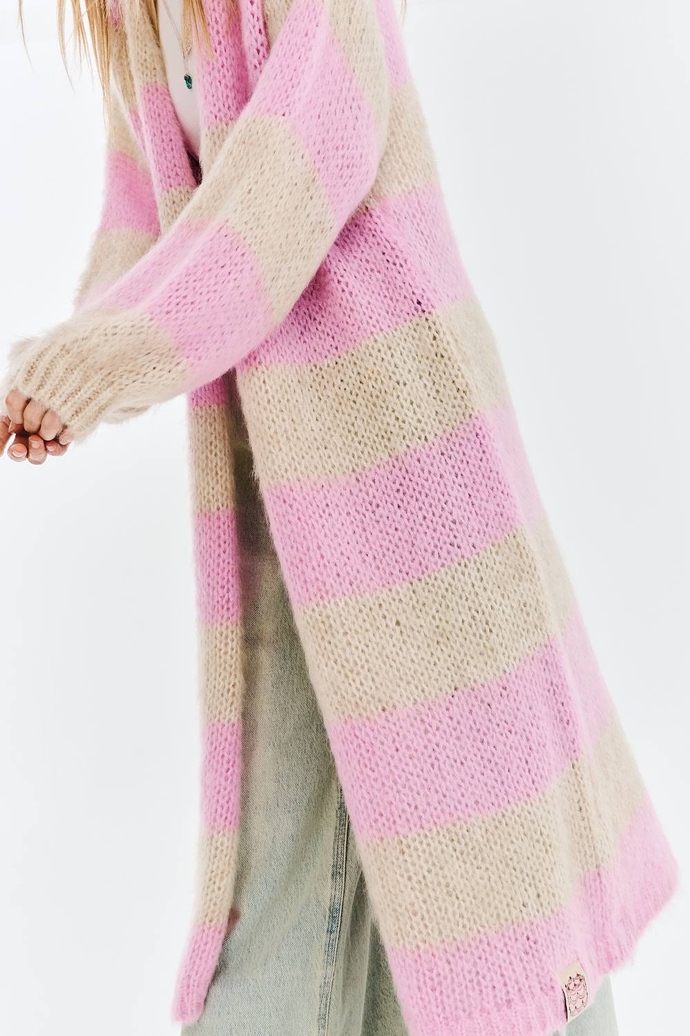 Strawberry Shake Long Cardigan