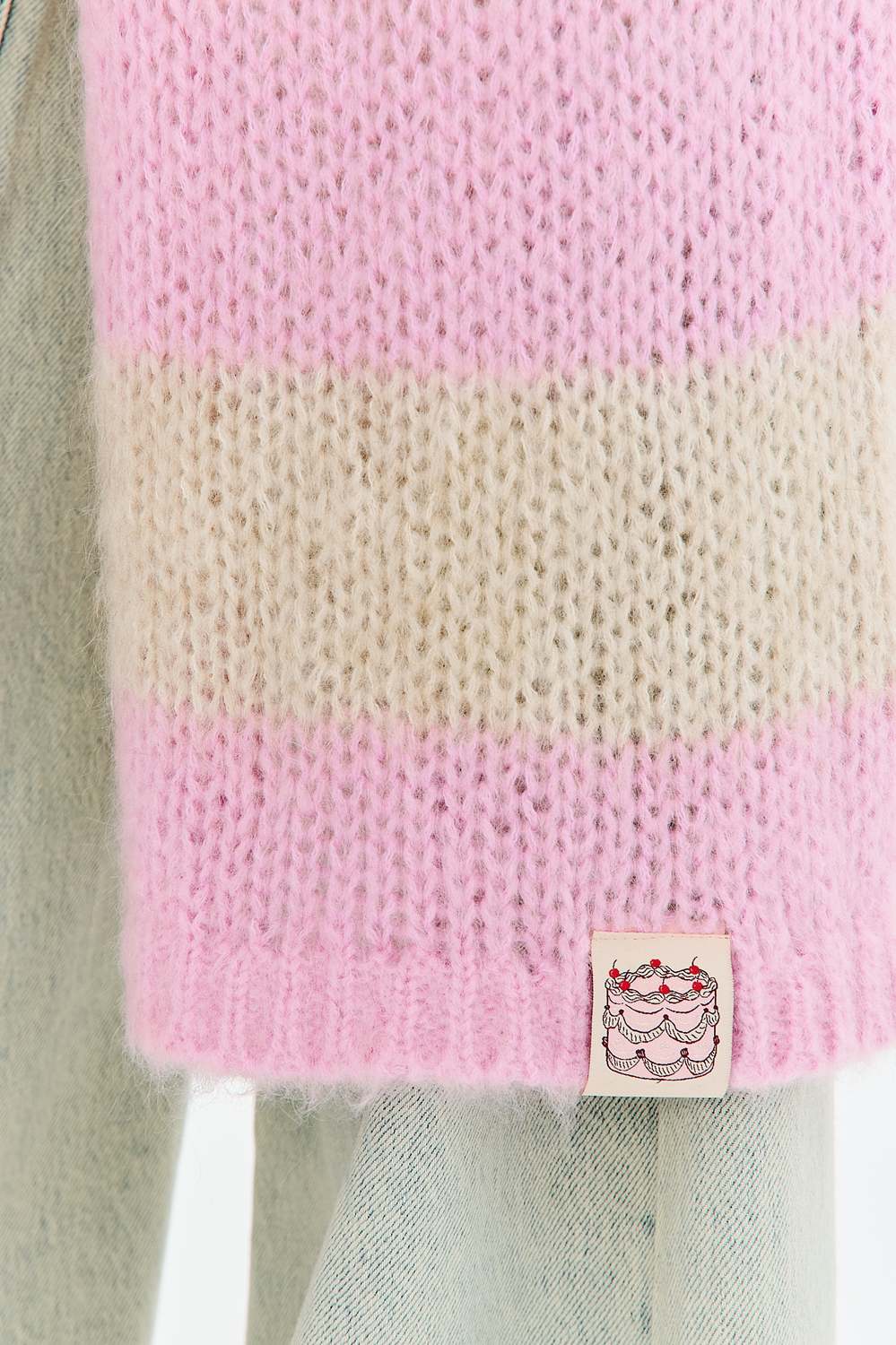 Strawberry Shake Long Cardigan