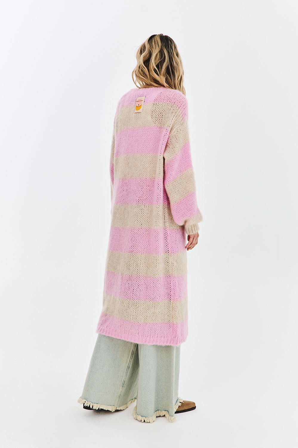 Strawberry Shake Long Cardigan
