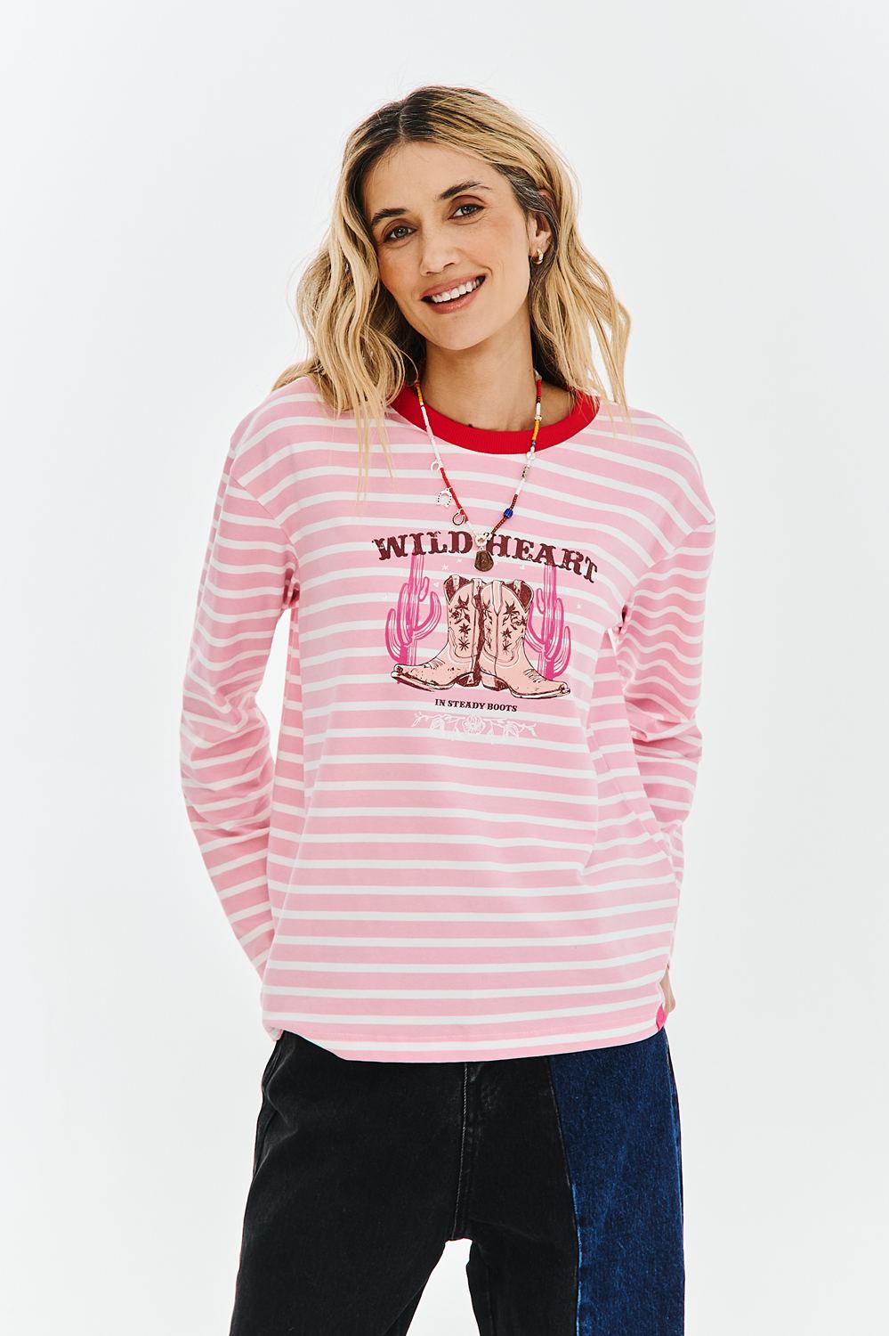 T-shirt manches longues Wild Heart