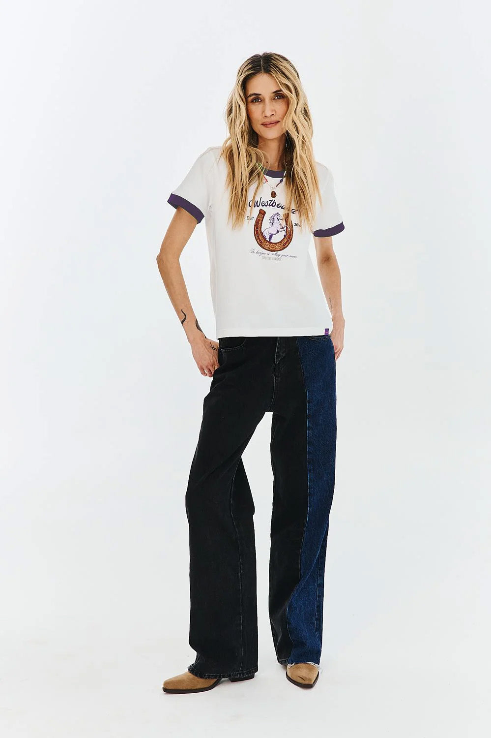 Tricou Western Romance
