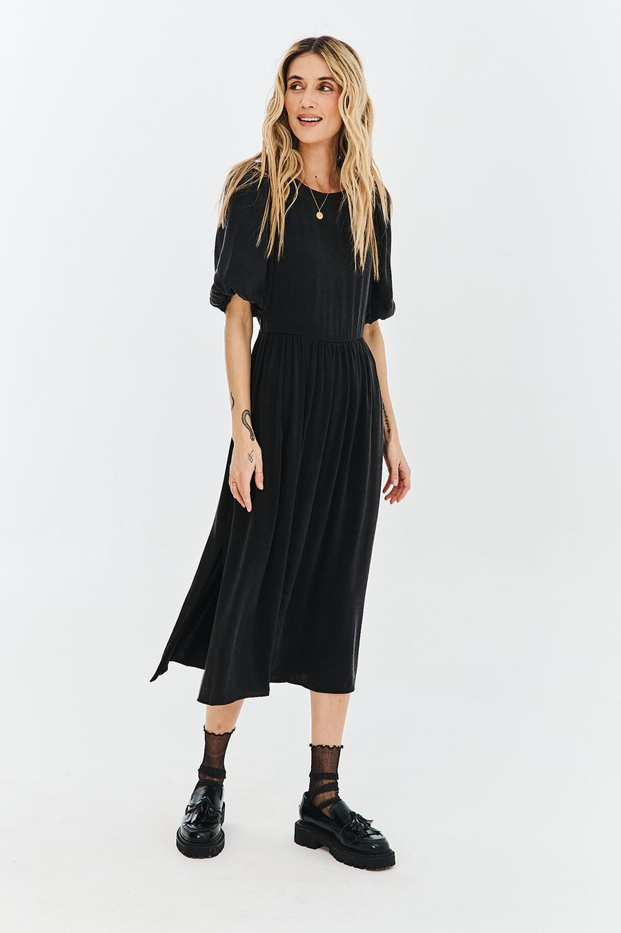 abito midi Black Orchid