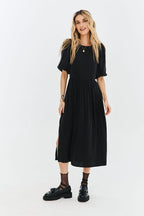 Black Orchid midi dress