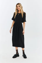 Black Orchid midi dress
