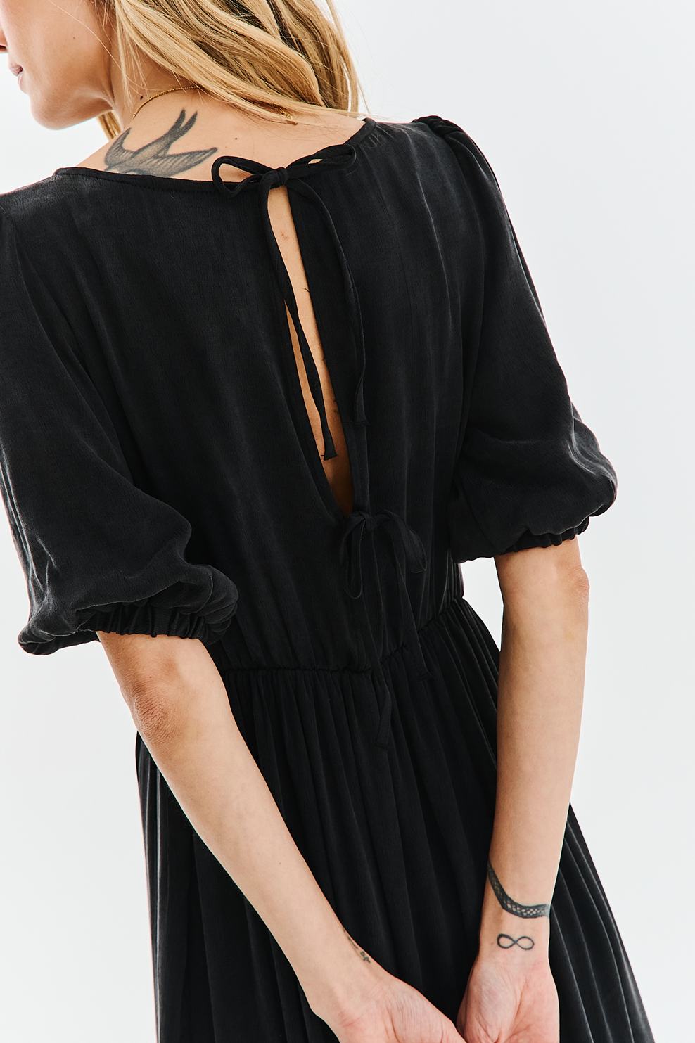 Black Orchid midi dress