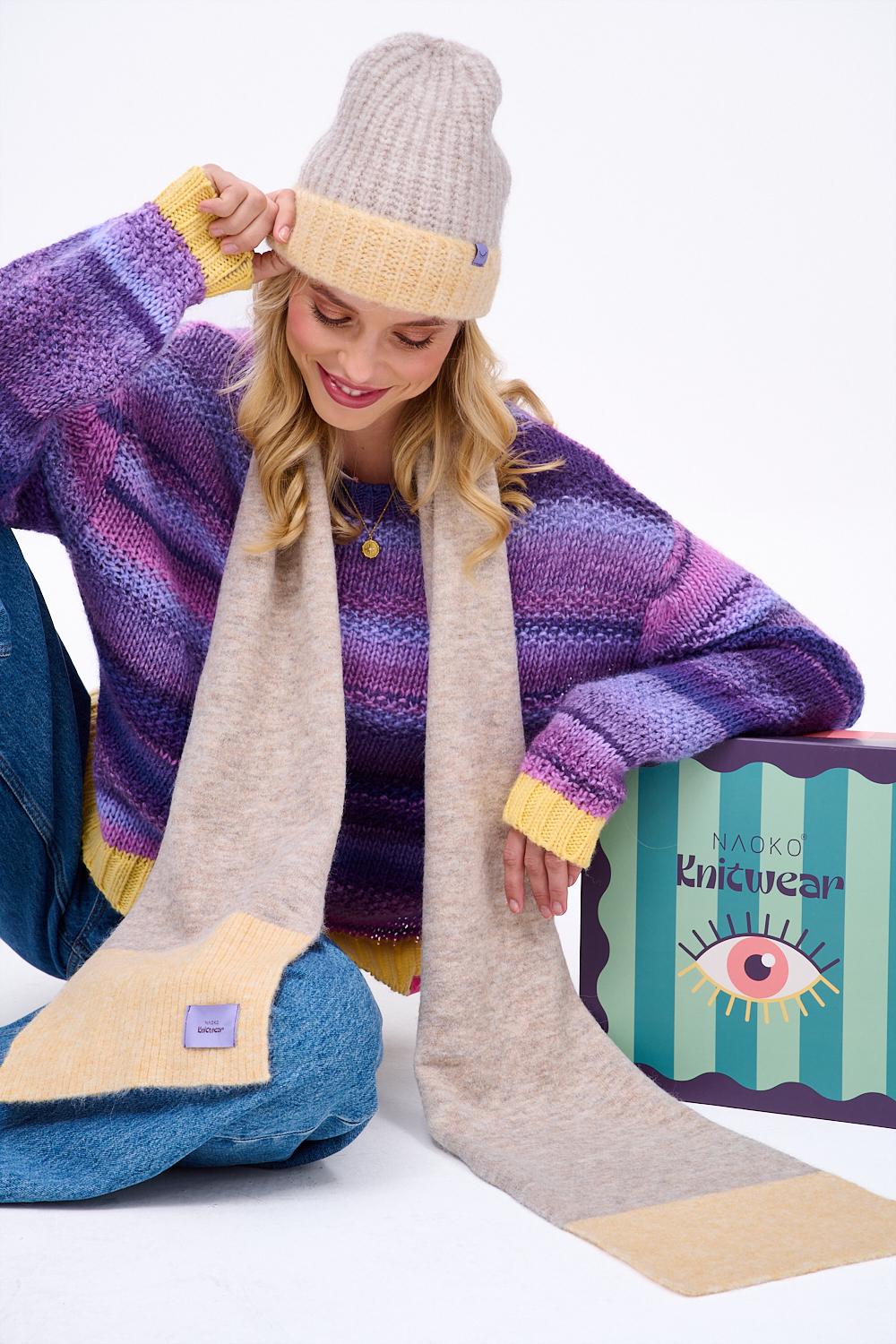 Pull en mélange de laine Sweet Berry